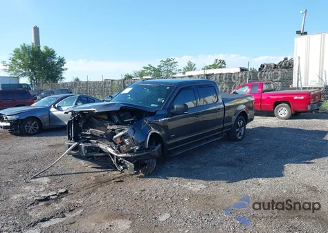 2017 Ford F-150 Xlt из США, поврежденный, VIN 1FTFW1EG2HFA51853